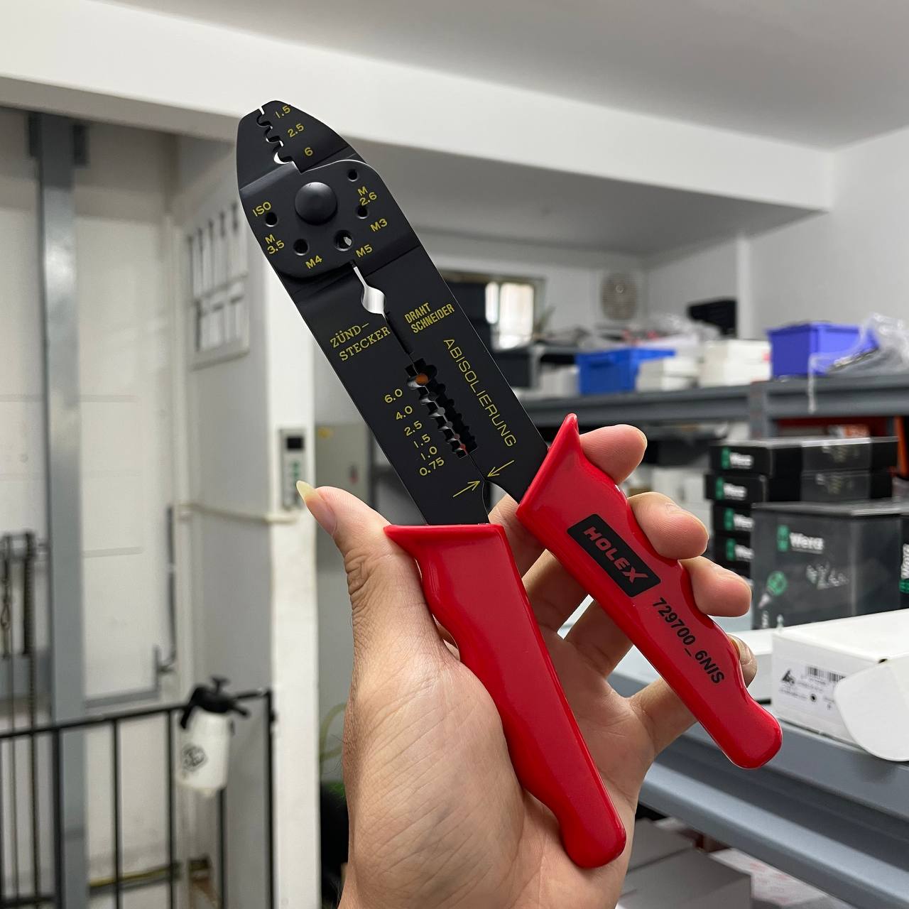 KÌM BẤM COS, TUỐT DÂY ĐA NĂNG 6NIS HOLEX 729700 6NIS