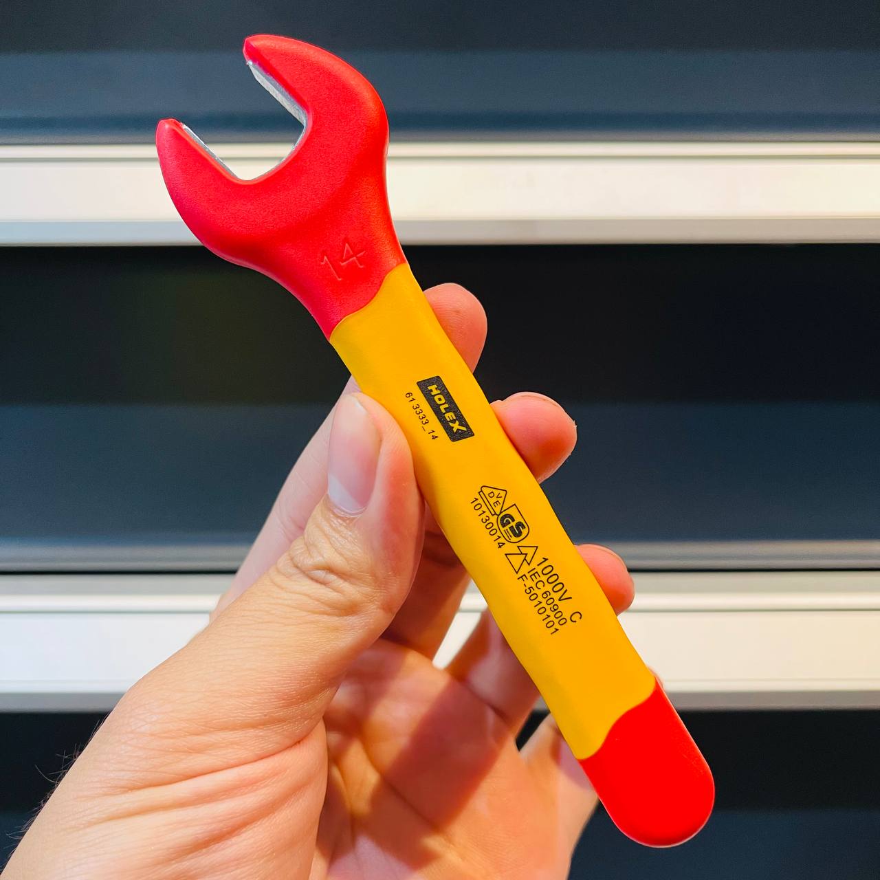 Cờ lê đầu miệng cách điện 1000V Holex 14mm
