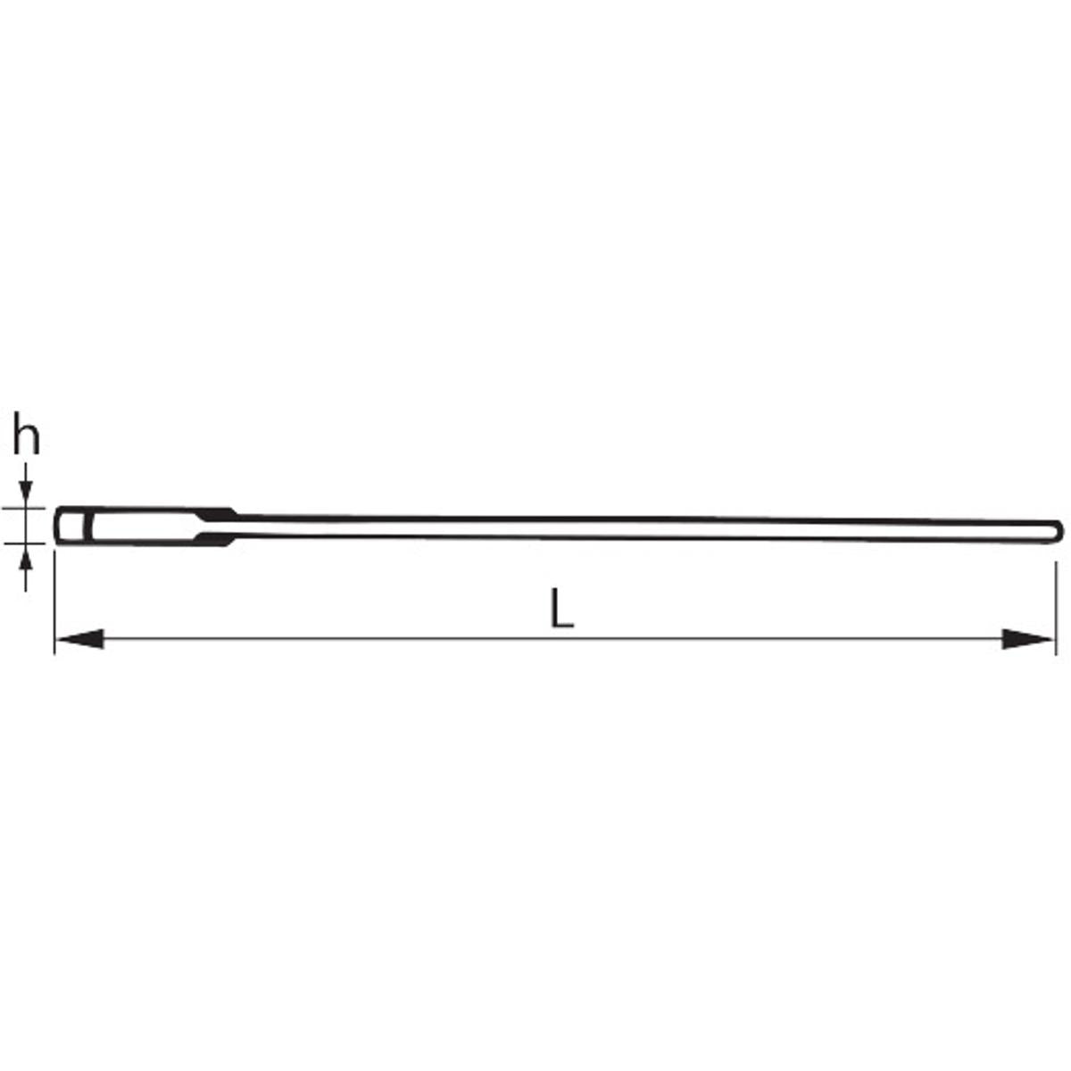 CỜ LÊ 1 ĐẦU MIỆNG SIZE 55MM HOLEX 613300 55