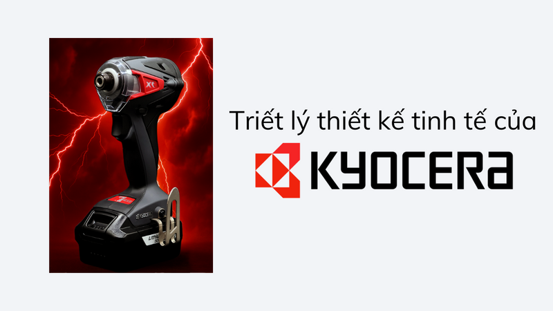 Triết lý thiết kế tinh tế của Kyocera