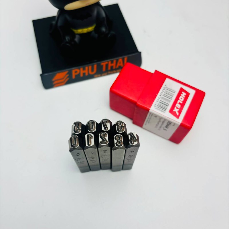 BỘ ĐÓNG SỐ 5MM HOLEX 085446 5 TỪ 0-9