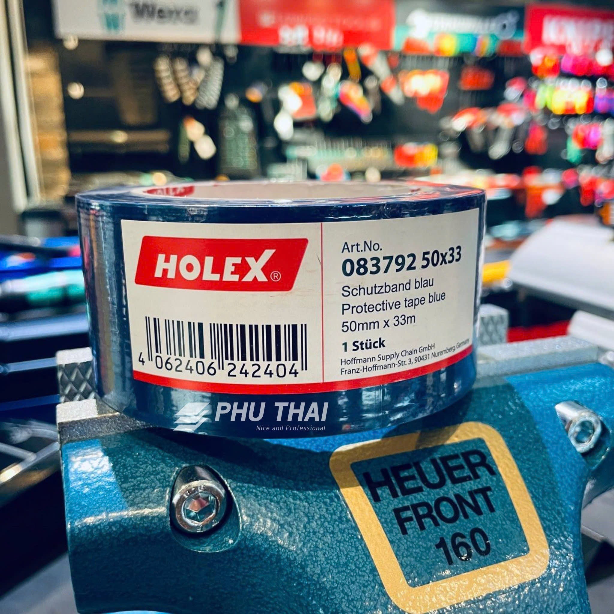 BĂNG KEO PVC XANH 50MMX33M HOLEX