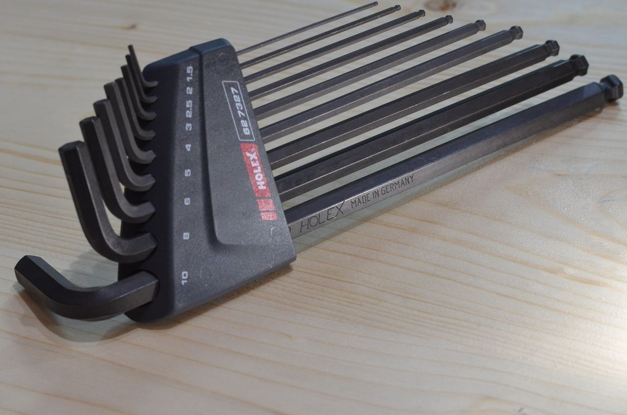 BỘ LỤC GIÁC CHỮ L HOLEX 9 CHI TIẾT PHỦ ĐEN BỀ MẶT