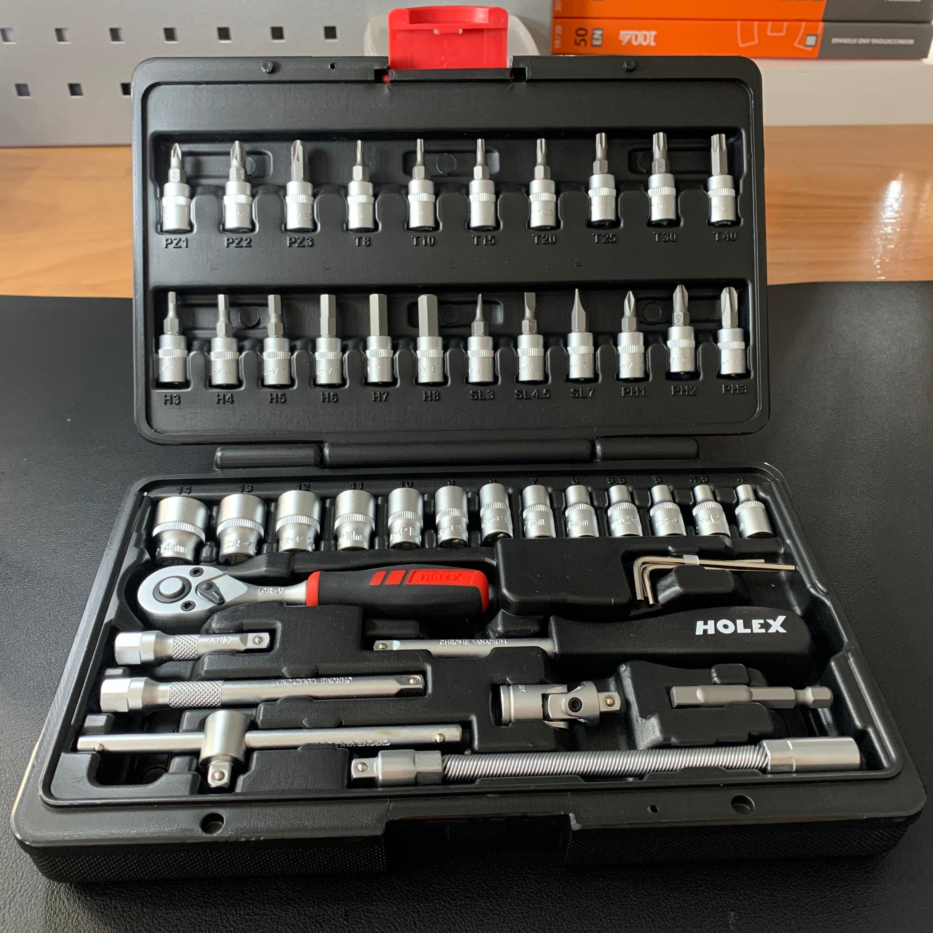 BỘ DỤNG CỤ SỬA CHỮA ĐA NĂNG HOLEX 630002 46 CHI TIẾT