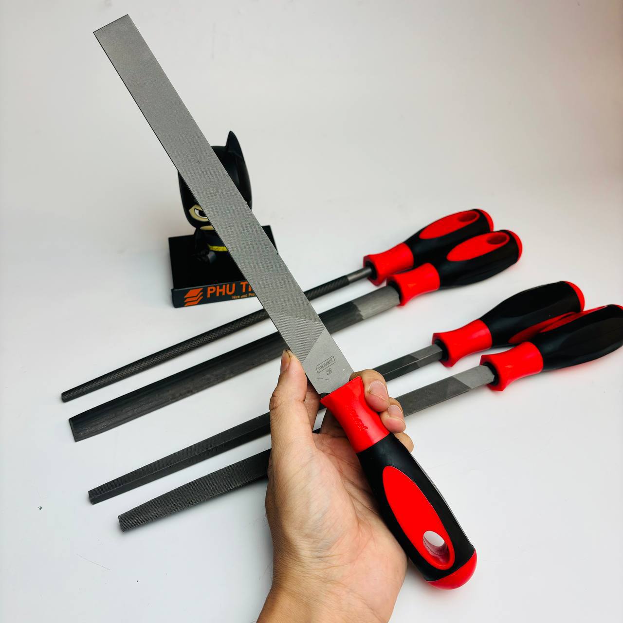 BỘ 5 CÂY DŨA MỊN CUT 3 HOLEX DÀI 200MM | 200