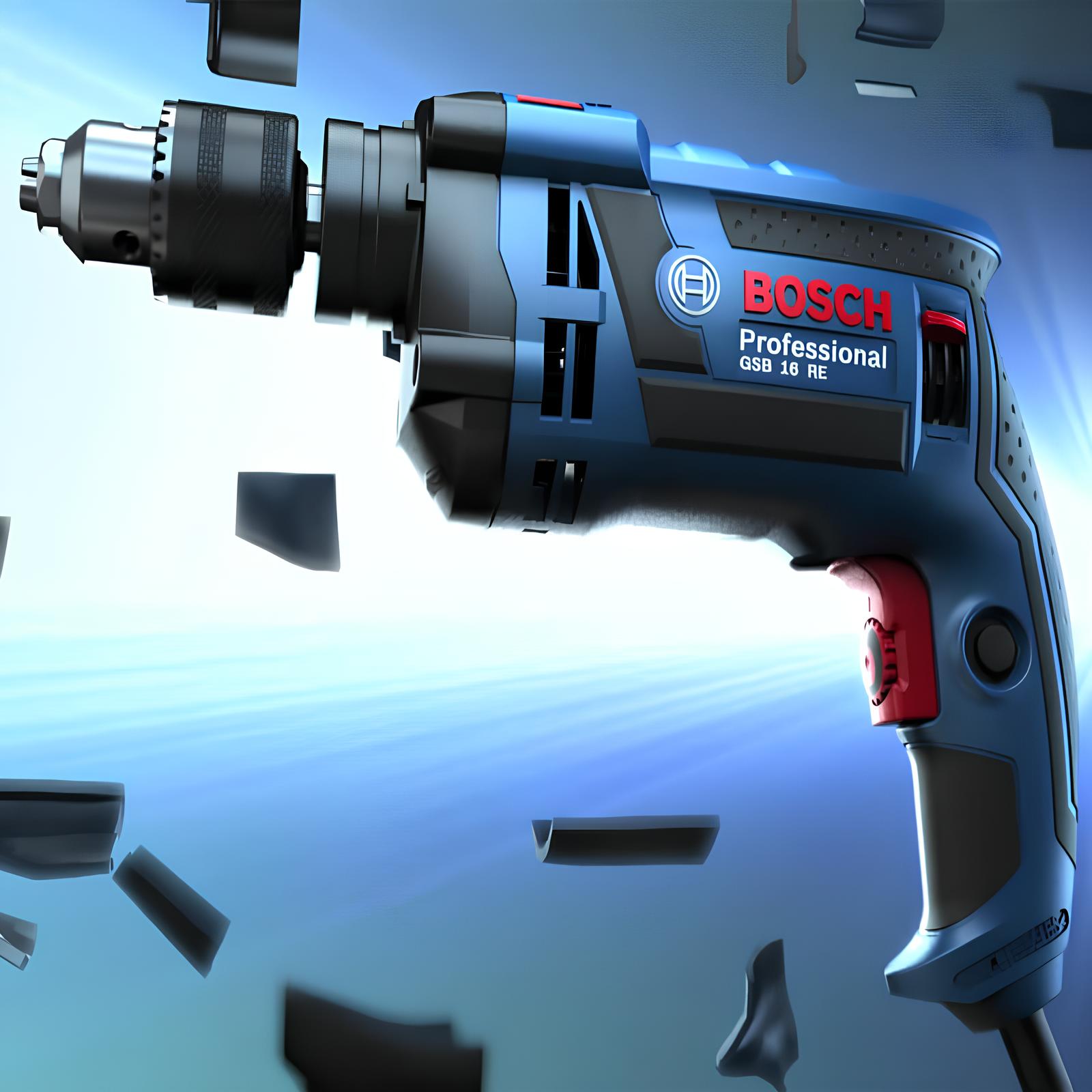 Máy khoan búa động lực dùng điện Bosch GSB 16RE (XUẤT XỨ MALAYSIA)
