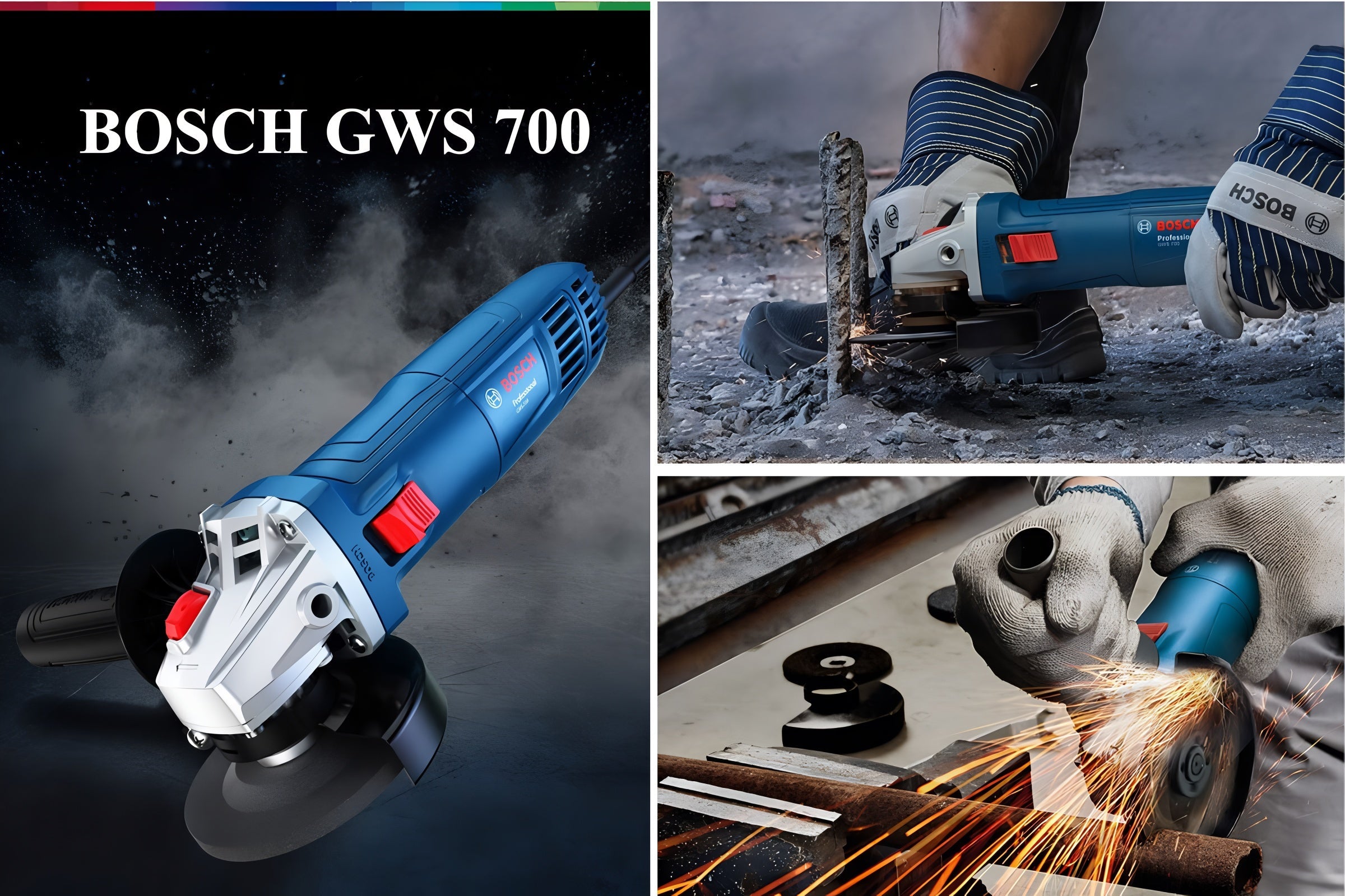 Máy mài góc dùng điện Bosch GWS 700