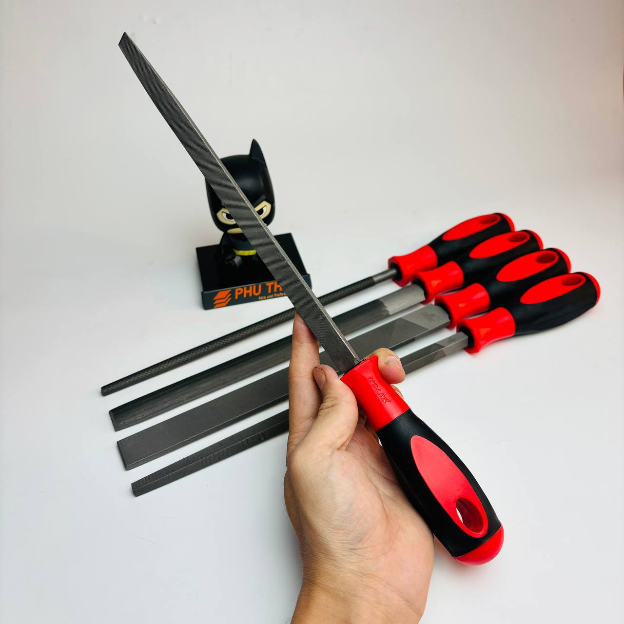 BỘ 5 CÂY DŨA MỊN CUT 3 HOLEX DÀI 200MM | 200