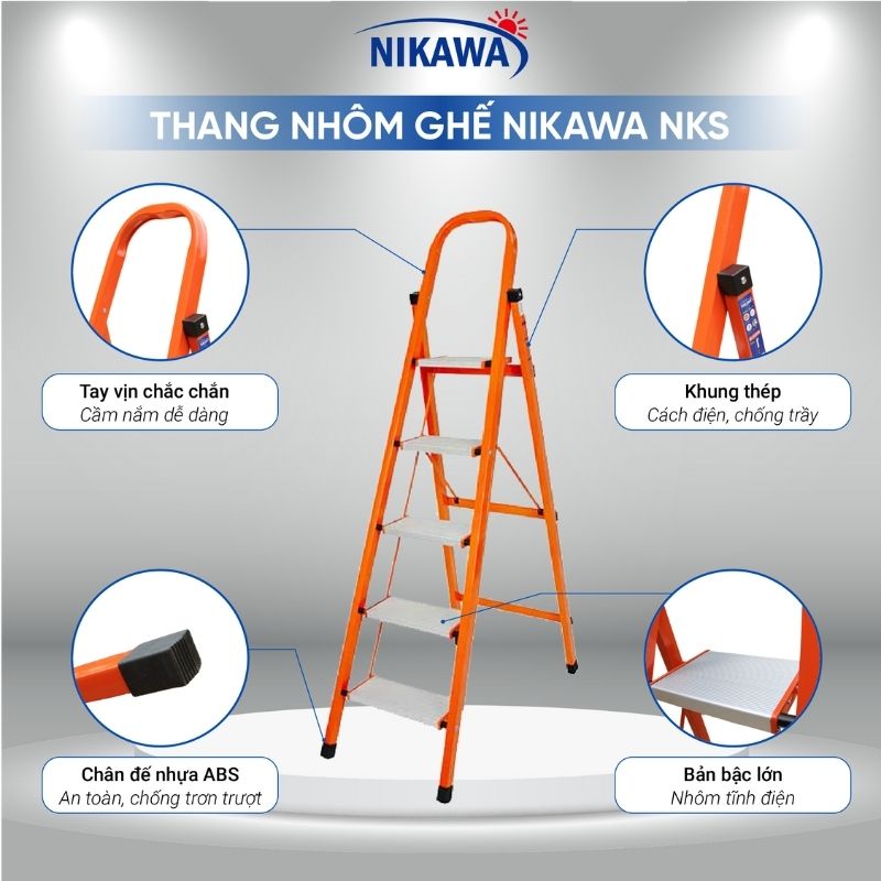 THANG GHẾ NIKAWA NKS- 04