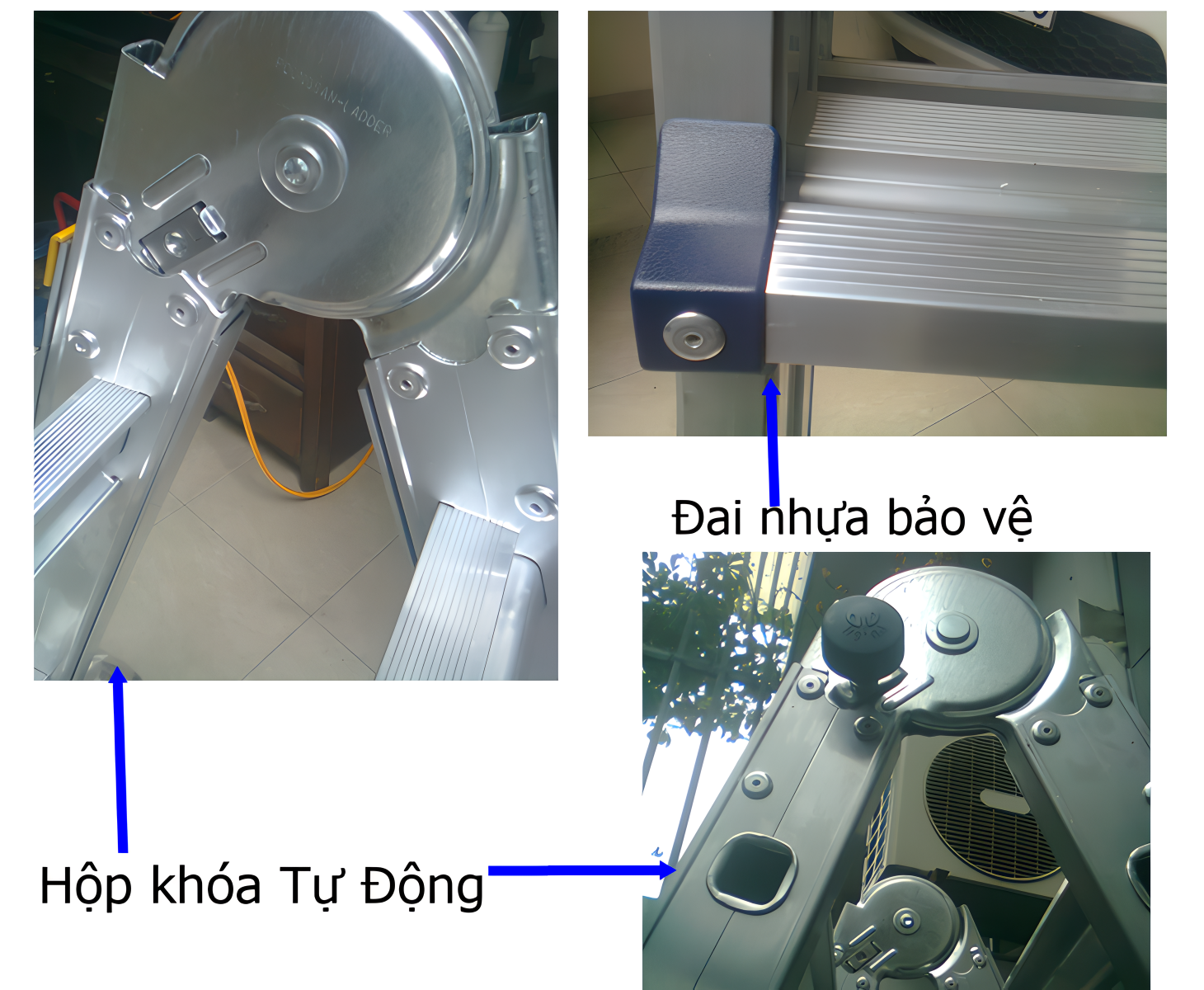 Thang nhôm chữ A Poongsan PS-44