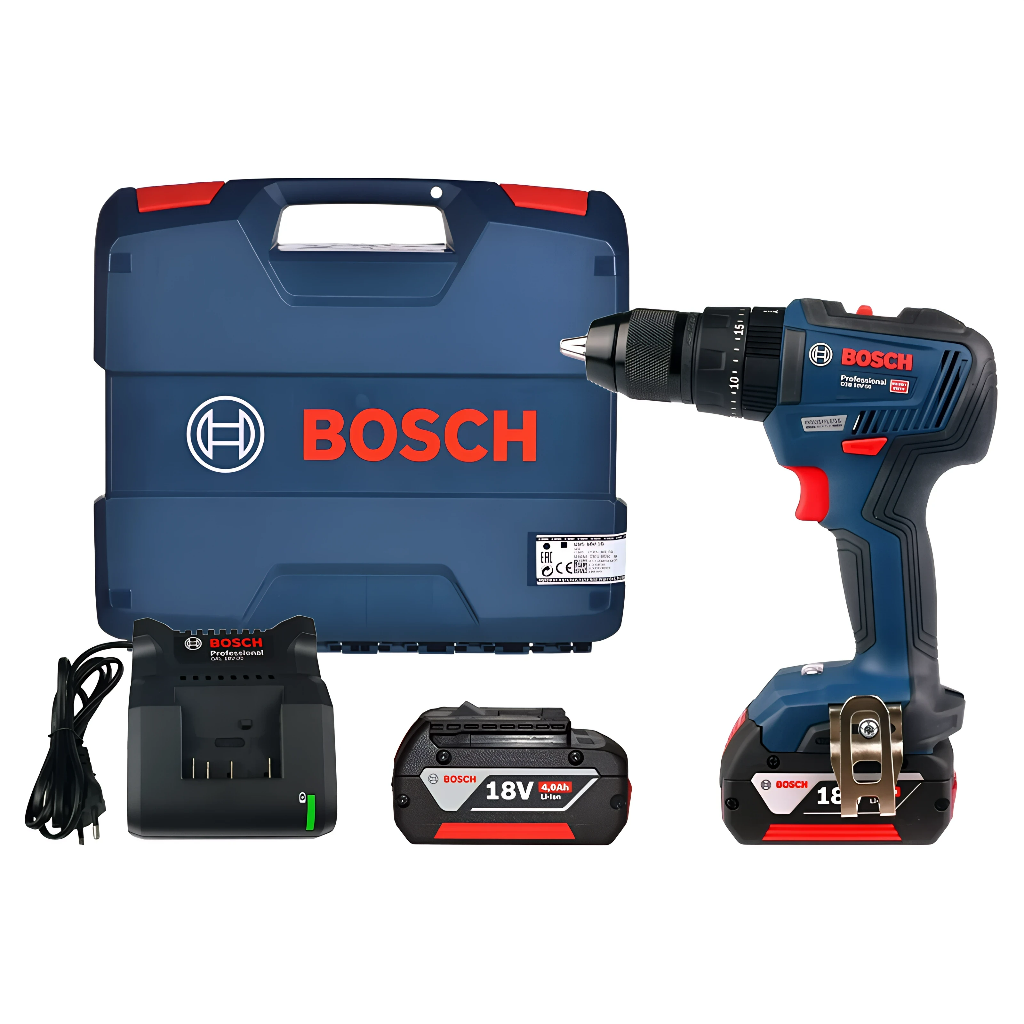 Máy khoan động lực dùng pin 18V Bosch GSB 18V-50 (Set 2 Pin 18V và sạc)