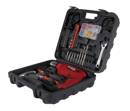 Bộ Máy Khoan động lực kèm phụ kiện dùng điện Kyocera PD-550K 550W - 10mm - 86 chi tiết