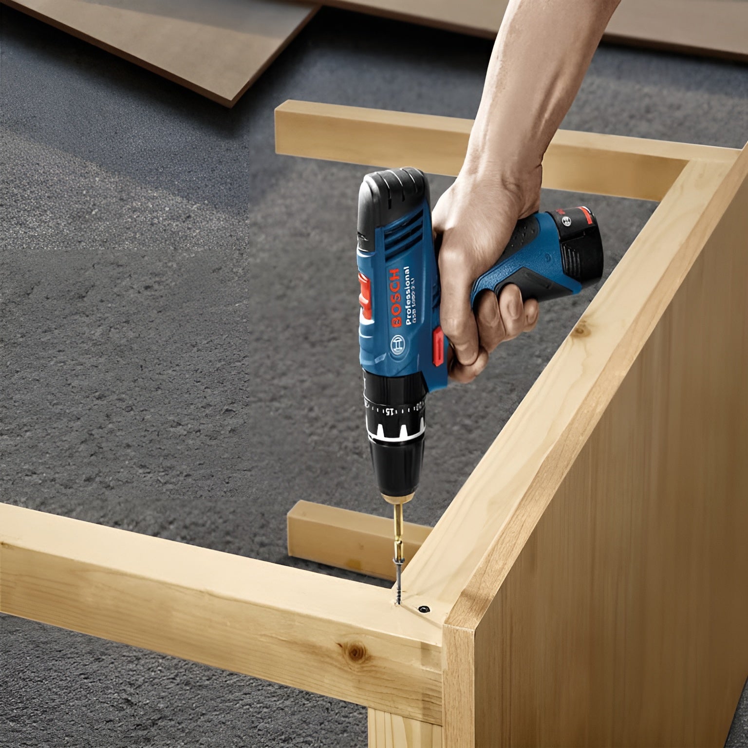 Máy vặn vít dùng pin Bosch GSB 120-LI GEN II (Chưa Pin và Sạc)