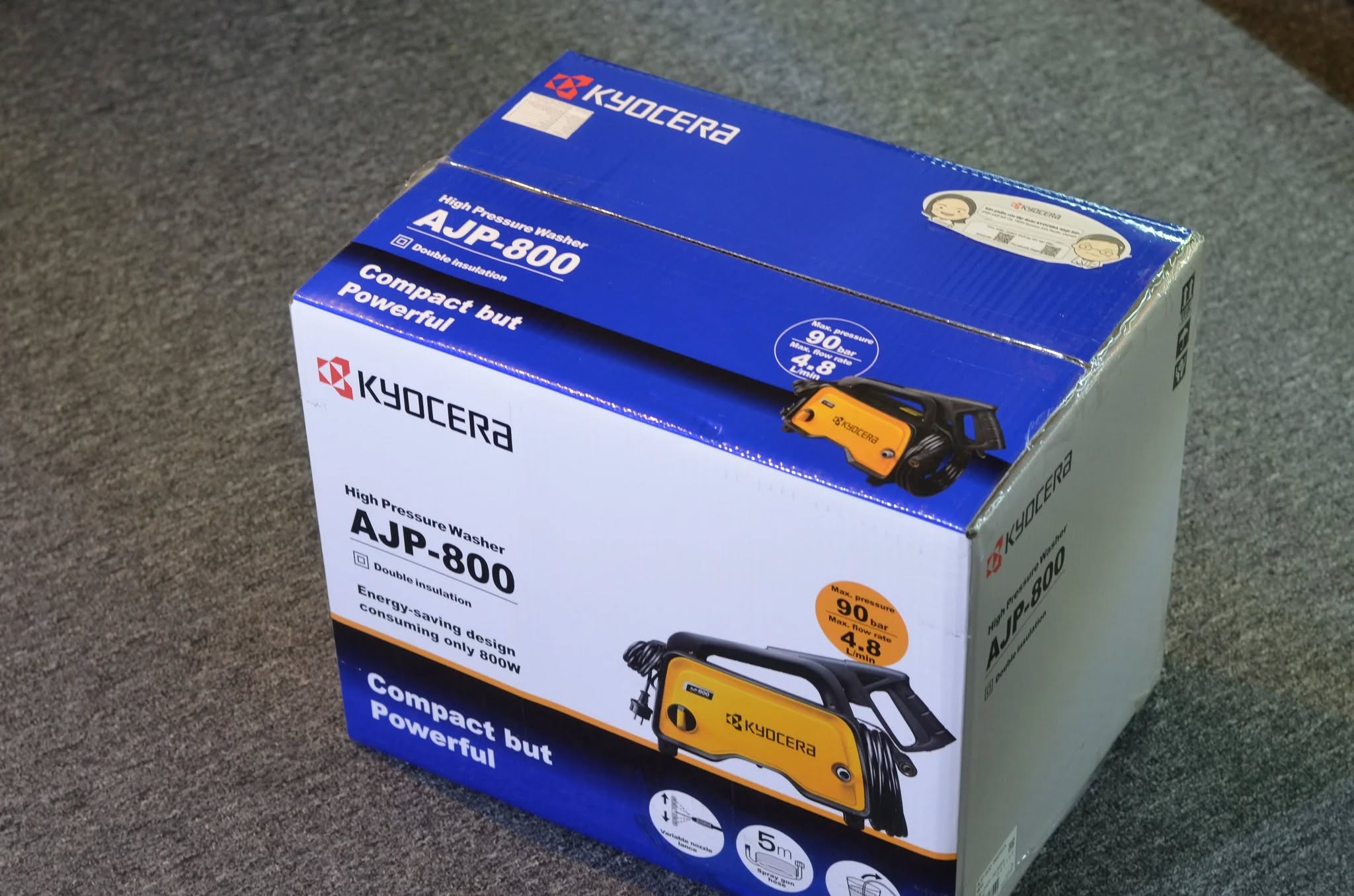 Máy Phun Rửa dùng điện Kyocera AJP-800  800W