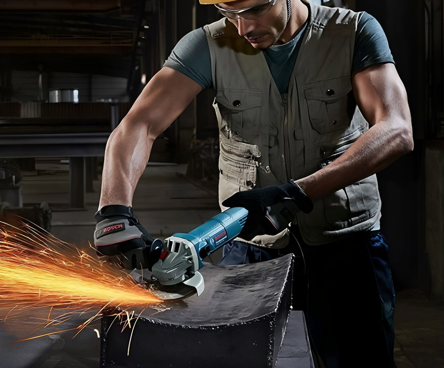 Máy mài góc dùng điện Bosch GWS 900-100S 100mm