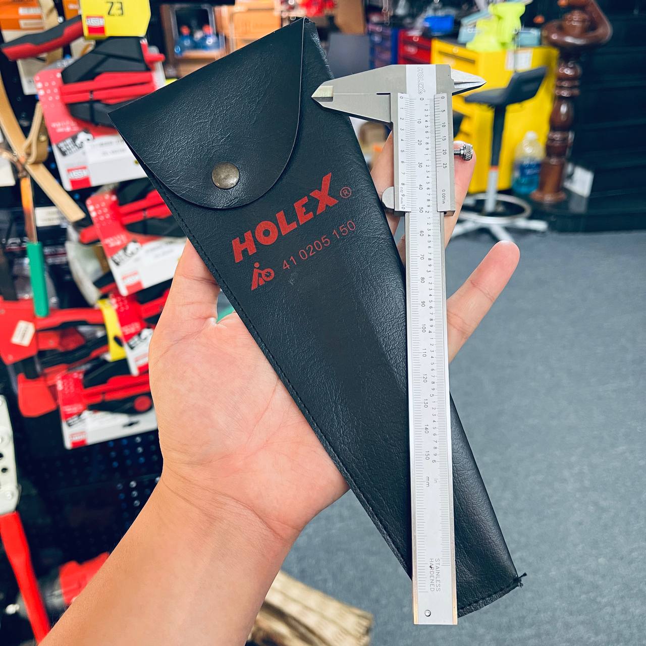 THƯỚC KẸP CƠ 0.02 MM HOLEX 150 MM