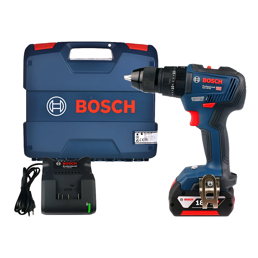 Máy khoan động lực dùng pin 18V Bosch GSB 18V-50 (Set 1 Pin 18V và sạc)