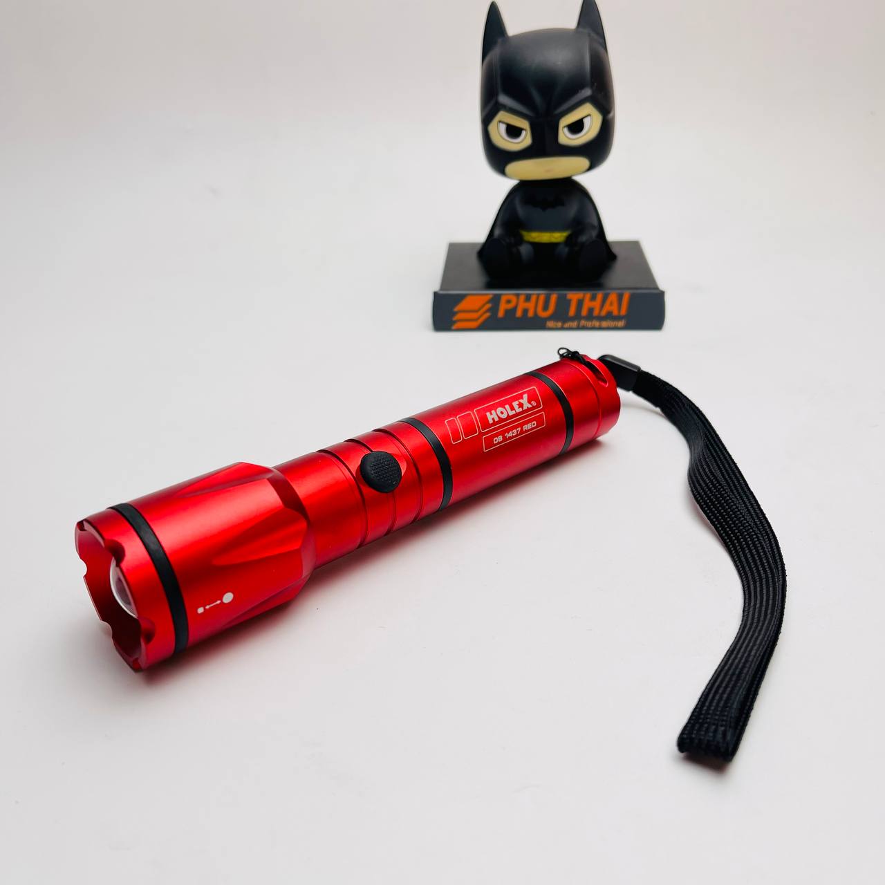 ĐÈN PIN LED MÀU ĐỎ HOLEX 081437 RED