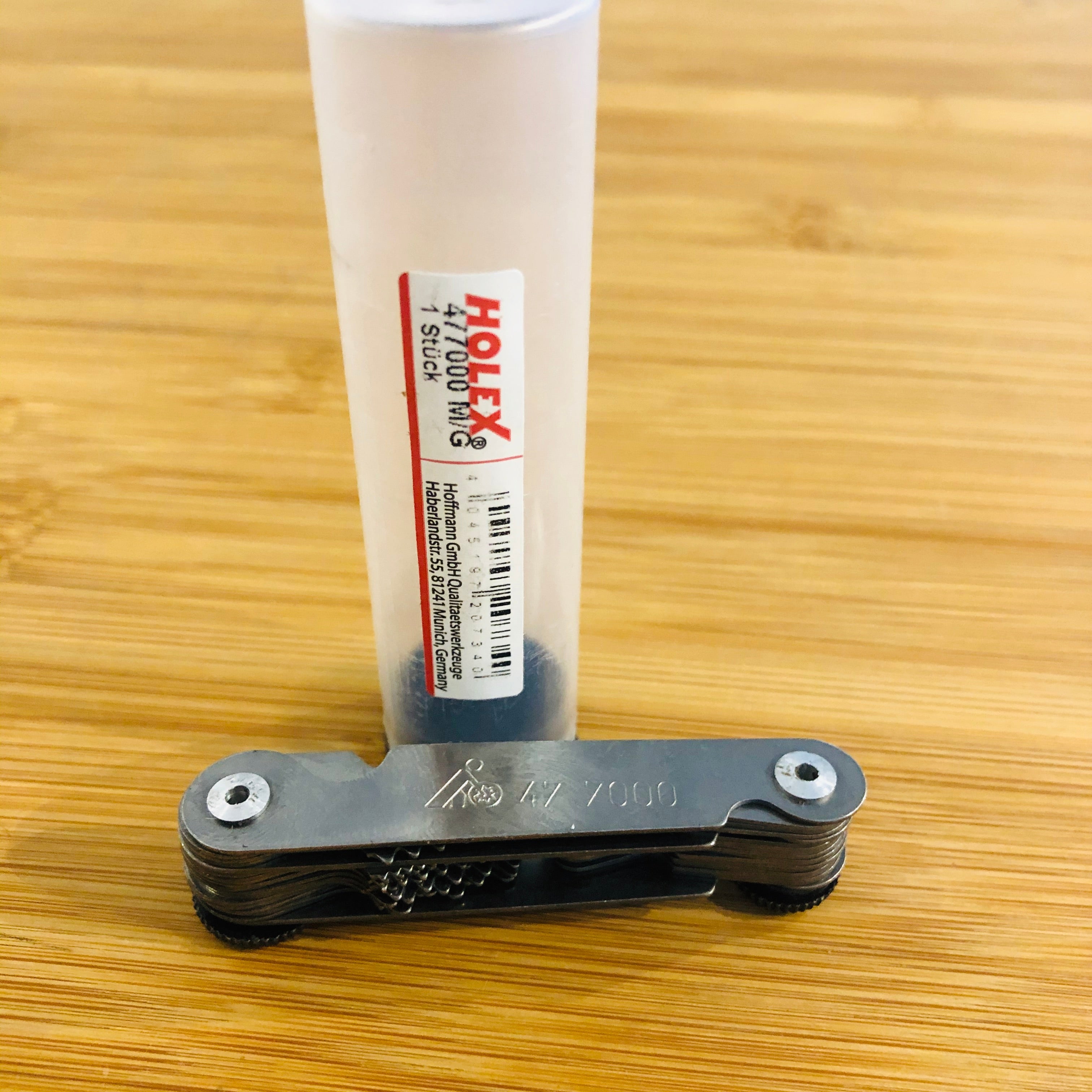 BỘ DƯỠNG ĐO REN HỆ MÉT VÀ HỆ INCH HOLEX 477000 M/G