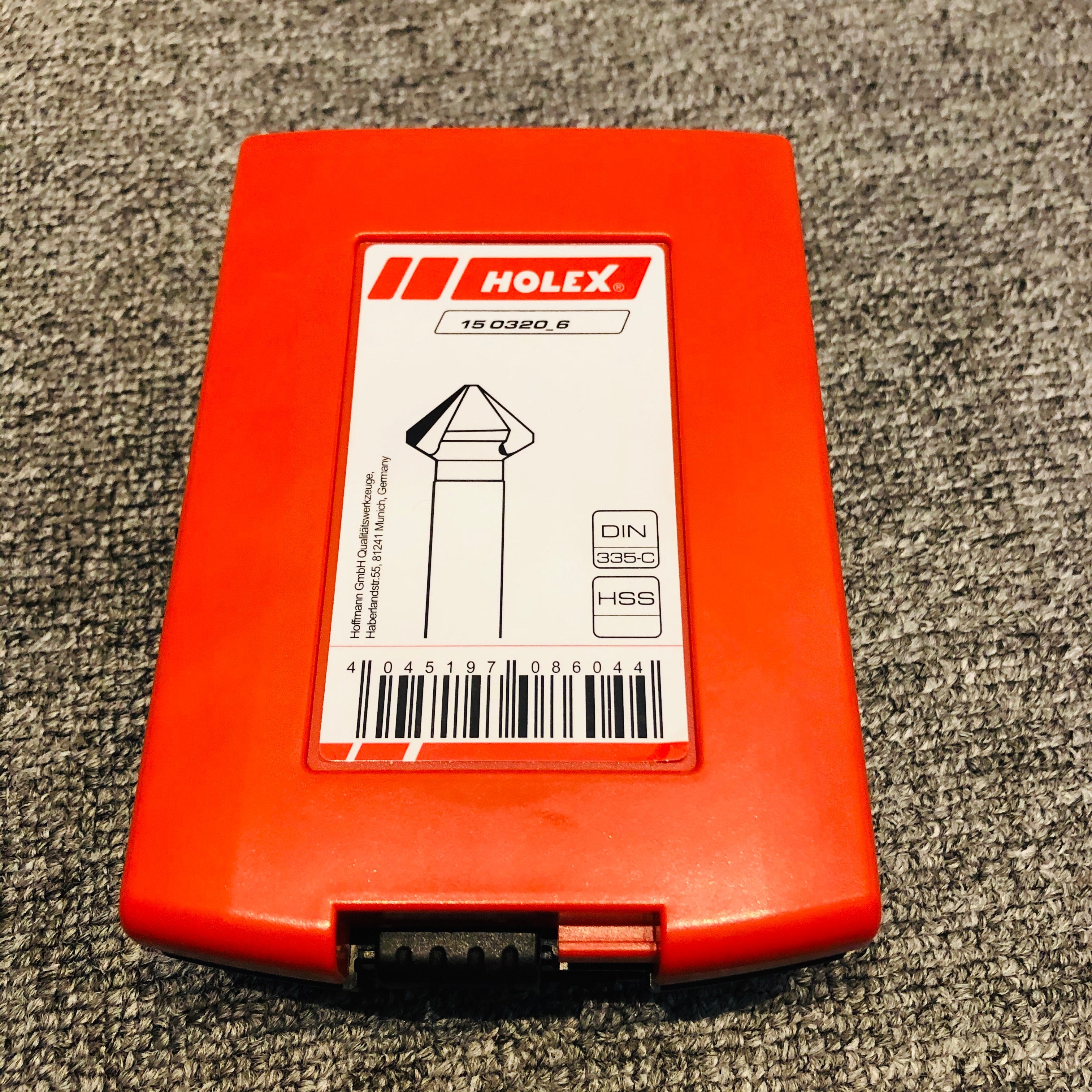 BỘ MŨI VÁT MÉP 6 CÂY 90 ĐỘ KÈM HỘP HOLEX
