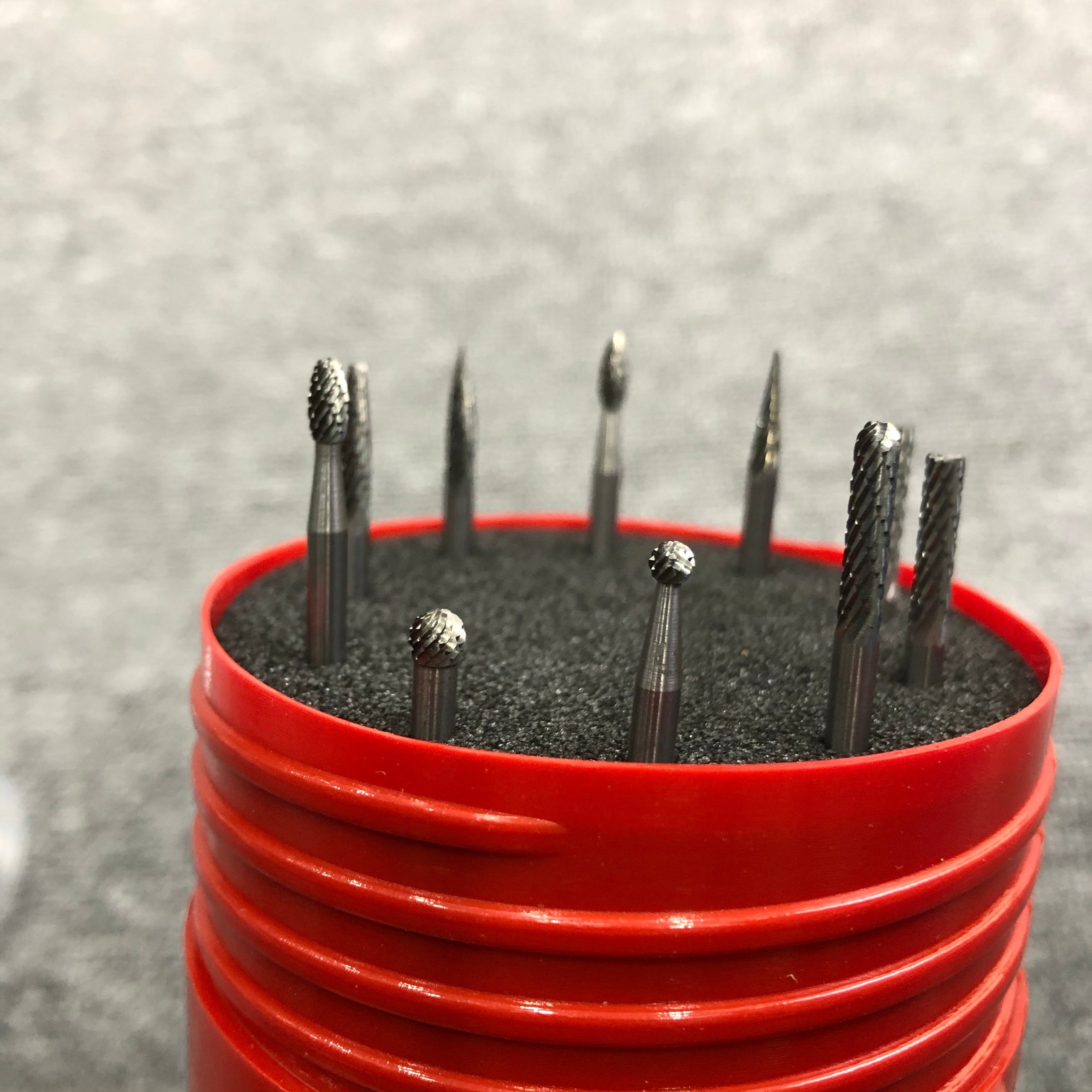 Bộ Mũi Mài Hợp Kim, Set 10 Cái, Diamond Cut