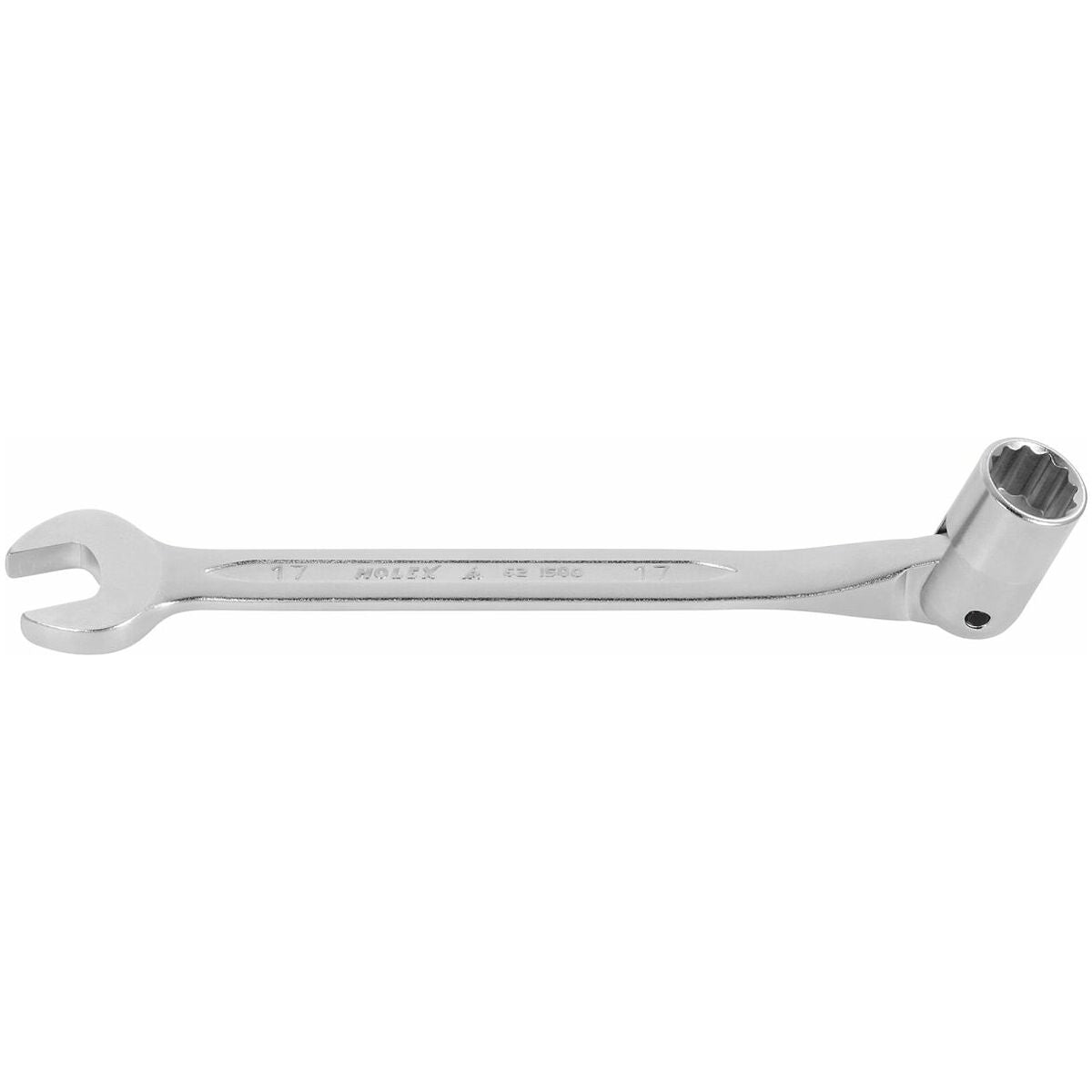 Cờ lê 1 đầu miệng 1 đầu điếu gập Holex 621500 10