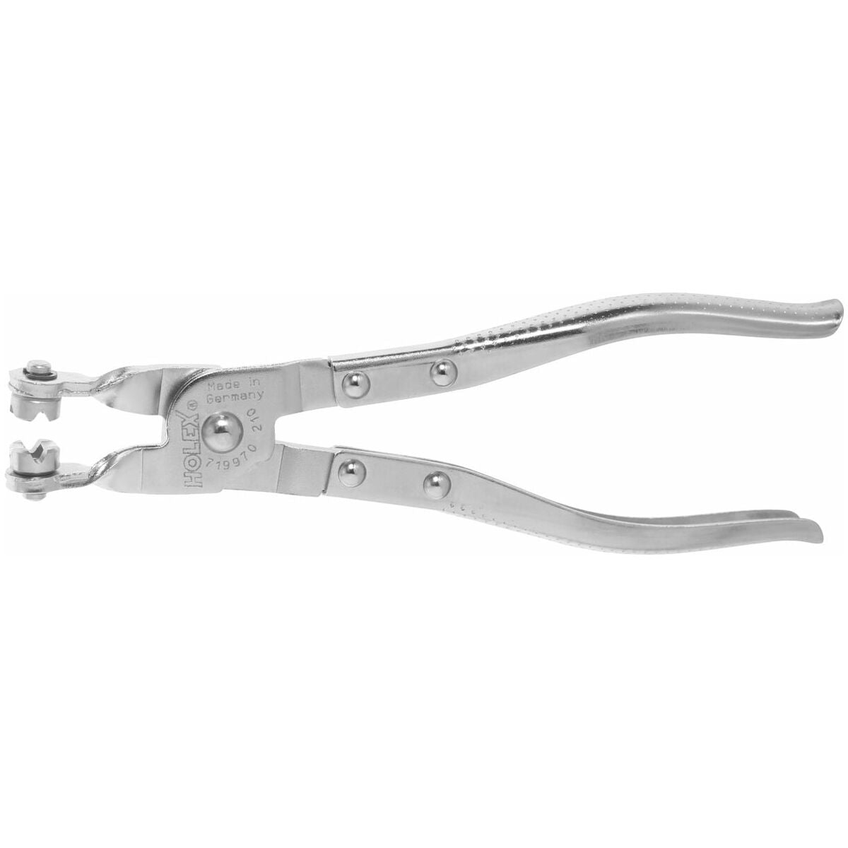 Kìm kẹp phe ống đầu xoay 360 độ mạ niken Dài 210mm Holex