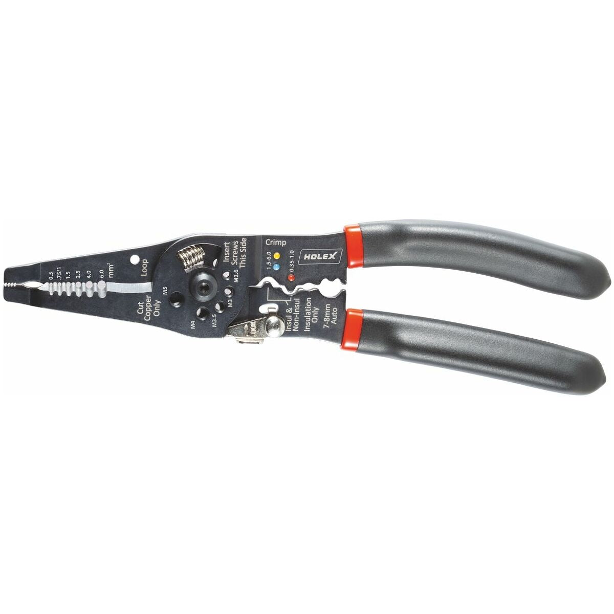 Kìm tách dây điện đa năng Holex dài 225mm