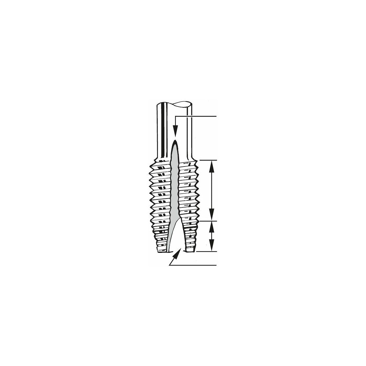 MŨI TARO M6X1 HSS HOLEX 132645 M6