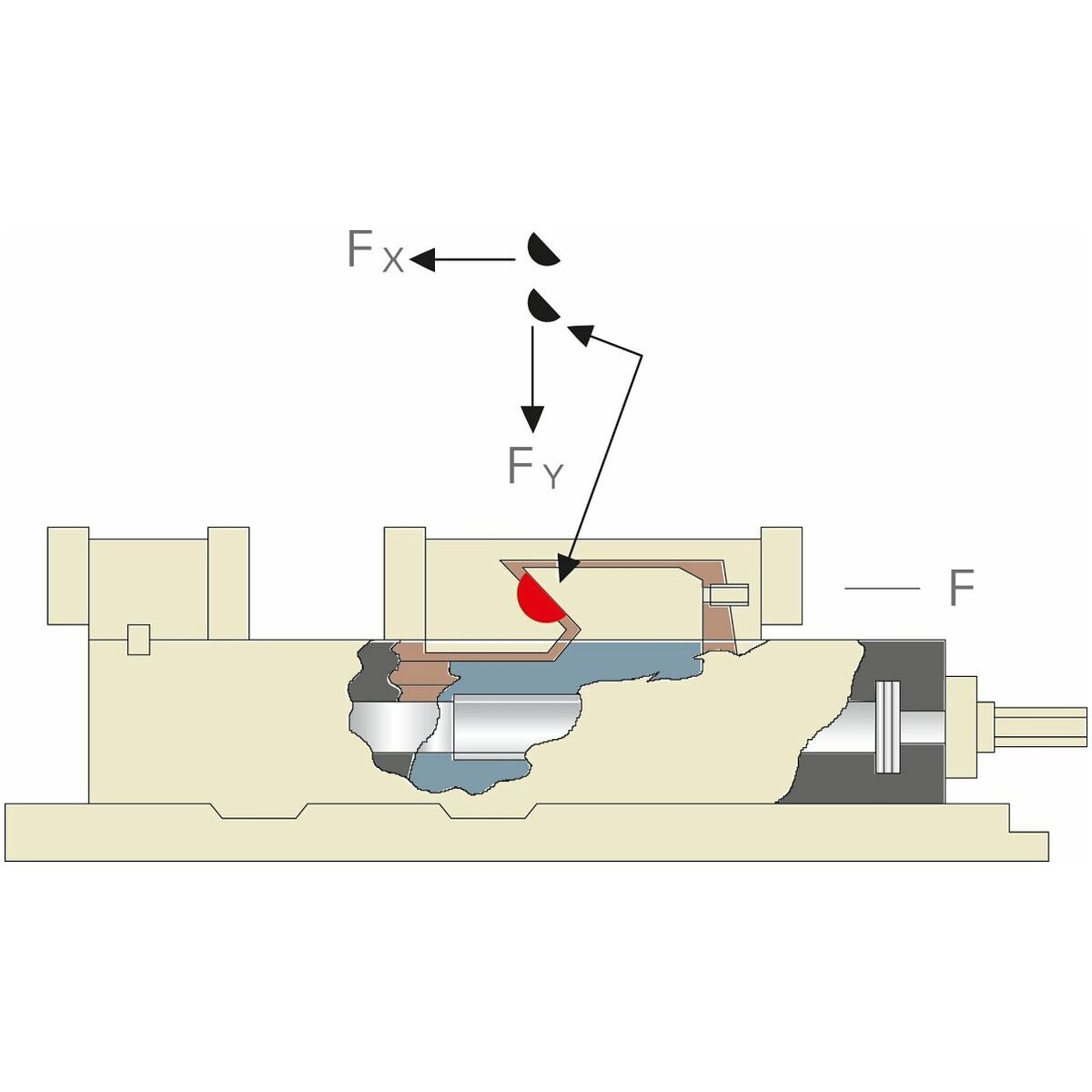 Eto cho máy phay Holex ngàm 150mm Width across flats AF 19mm