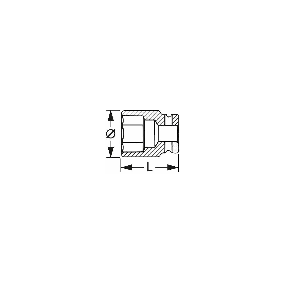 KHẨU 10MM DÀI 65MM 3/8 INCH Holex 650200 10