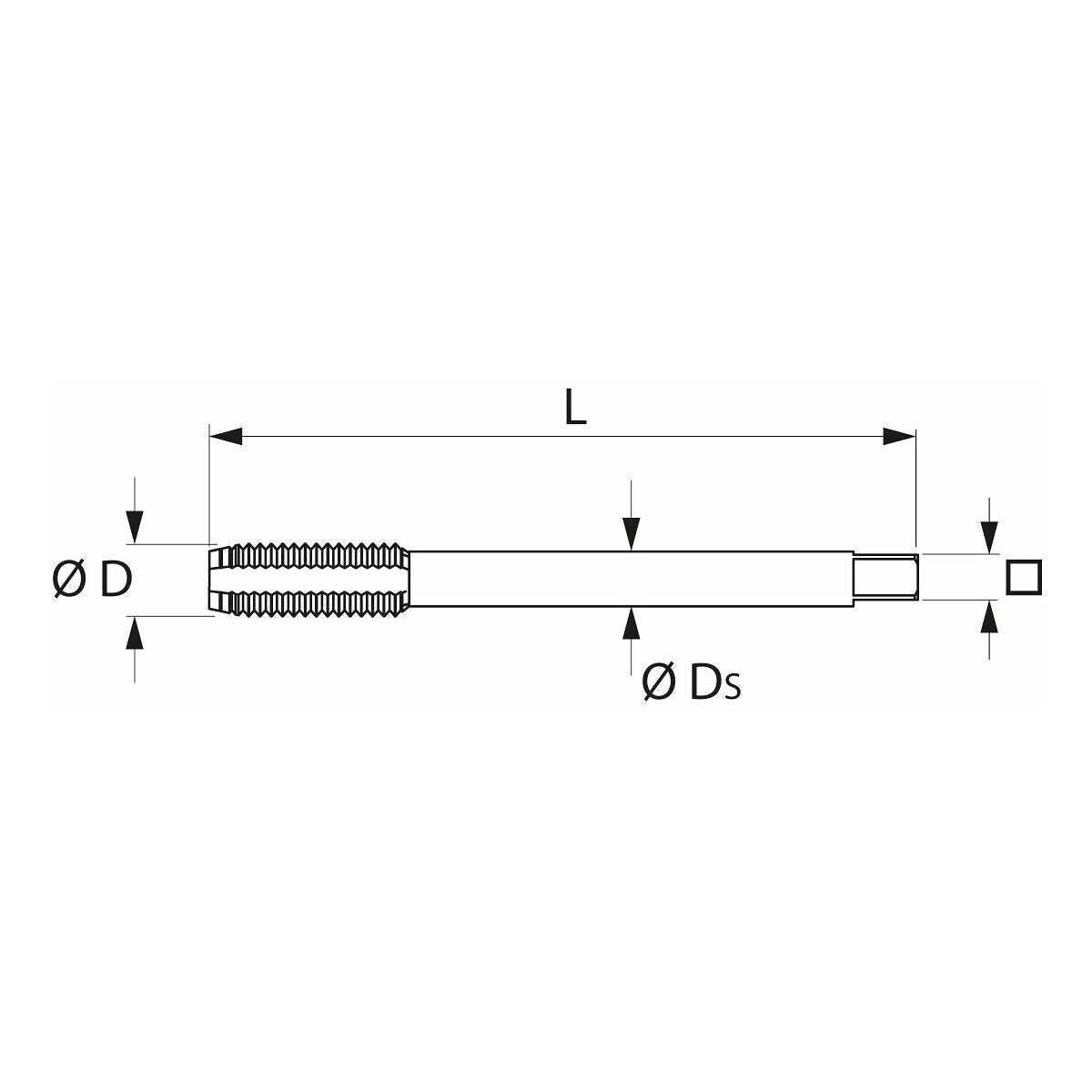 BỘ MŨI TARO TAY GỒM 3 CÂY M12 HOLEX 130200