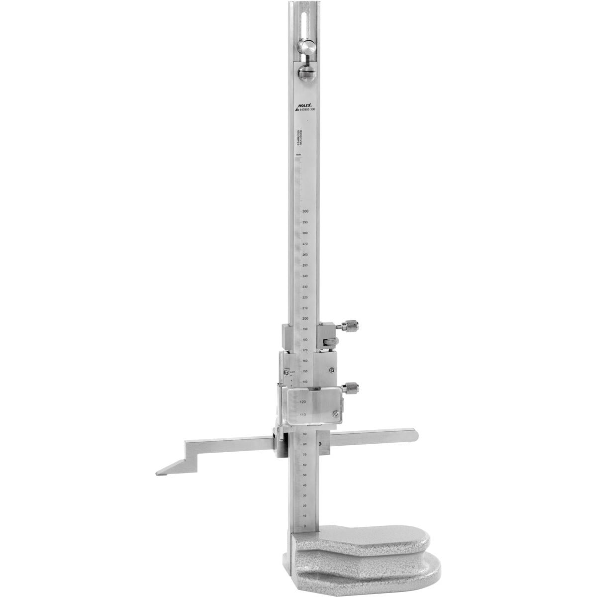 THƯỚC ĐO CAO CƠ CÓ KÍNH LÚP, THƯỚC CÓ MŨI VẠCH DÀI 140MM HOLEX 443720 600MM