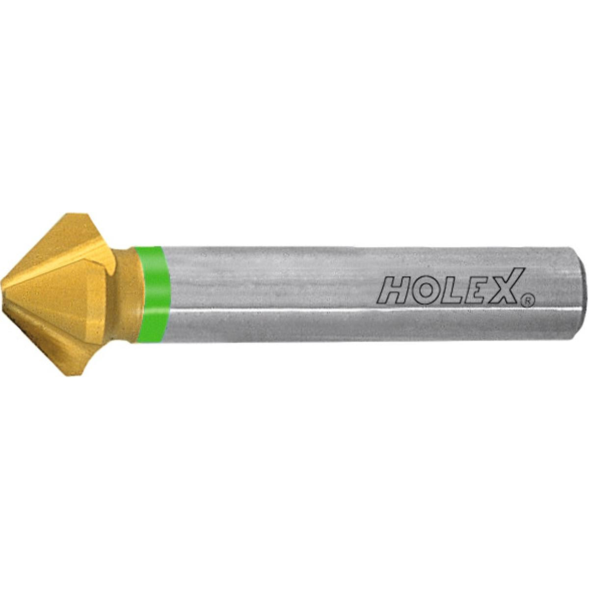MŨI LÃ VÁT MÉP LỔ HSS PHỦ TIN HOLEX 150180 PHI 12,4MM