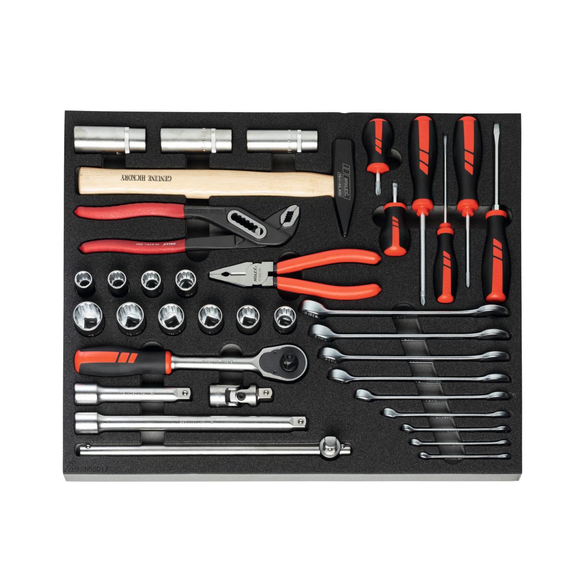 BỘ DỤNG CỤ NHÀ XƯỞNG ĐA NĂNG 36 CHI TIẾT HOLEX 955017 36