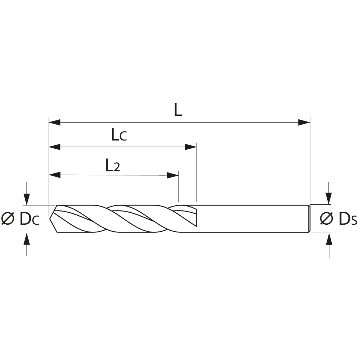 MŨI KHOAN XOẮN HSS HOLEX 114000 PHI 1,7MM