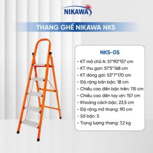 THANG GHẾ NIKAWA NKS- 05