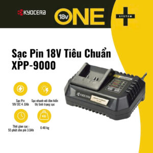 Sạc Pin 18V Tiêu Chuẩn Kyocera - XPP-9000