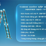 THANG NHÔM GẤP ĐOẠN NIKAWA NKG-44
