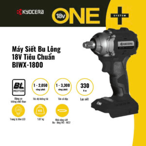 Thân Máy Siết Bu-Long 18V Tiêu Chuẩn BIWX-1800