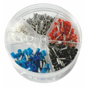 HOLEX BỘ ĐẦU COS PIN, COS KIM 400 CHI TIẾT GỒM CÁC SIZE TỪ  0,5 − 2,5 MM 2 | 729477 400