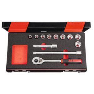 SOCKET SET 1/2 12PCS