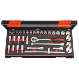 SOCKET SET 1/2, 33PCS