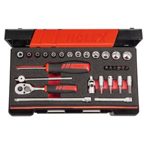 SOCKET SET 1/4 29 PCS.