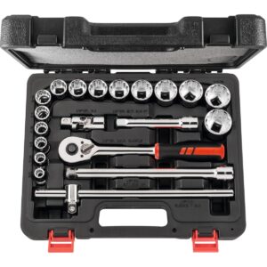 SOCKET SET 1/2 SQ/DR 20 PCS