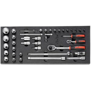 BỘ SOCKET 1/2 INCH VÀ 1/4 INCH 41 CHI TIẾT HOLEX 953860 41