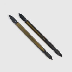 Bộ 2 đầu vít hai đầu chữ thập Kurokin 5102-110-BG - +1×110 mm