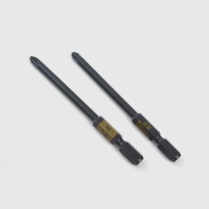 Bộ 2 đầu vít có bậc Kurokin 5202D-82-BG - +2×82 mm