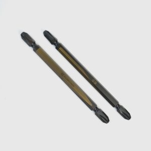 Bộ 2 đầu vít hai đầu chữ thập Kurokin 5302-110-BG - +3×110 mm