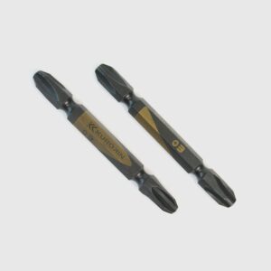 Bộ 2 đầu vít hai đầu chữ thập Kurokin 5302-65-BG - +3×65 mm